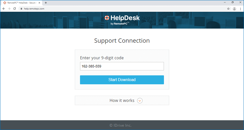 Helpdesk Support connection