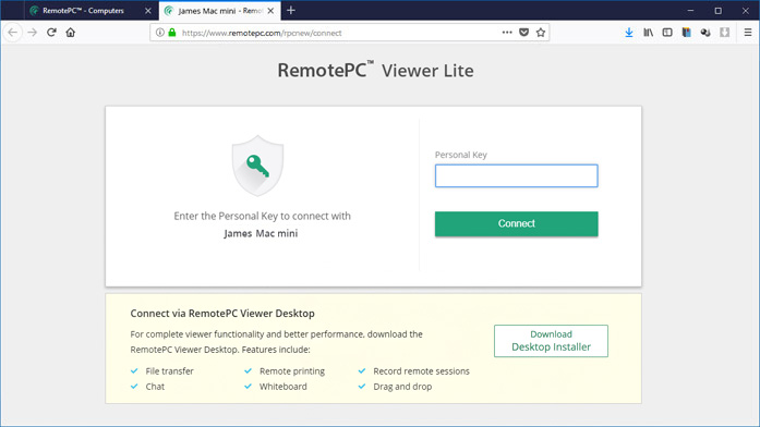 remotepc viewer download